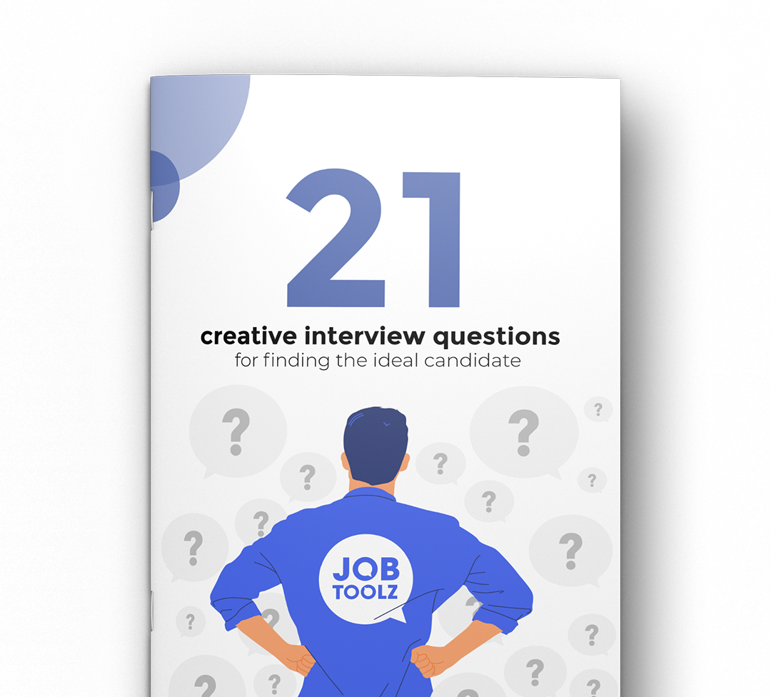Handleiding 21 creatieve interviewvragen voor het selecteren van dé ideale kandidaat