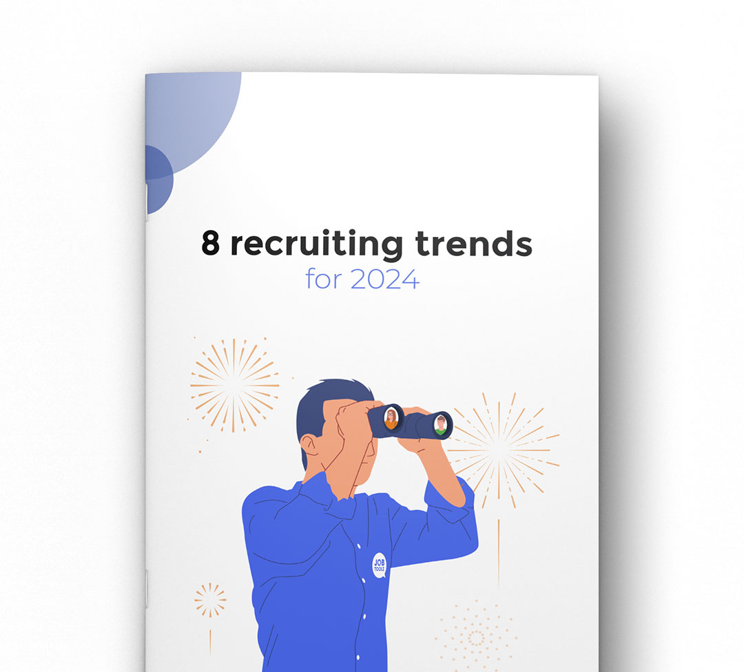 Jobtoolz whitepaper 8 recruiting trends
for 2024